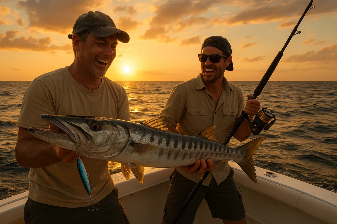 Вылов барракуды